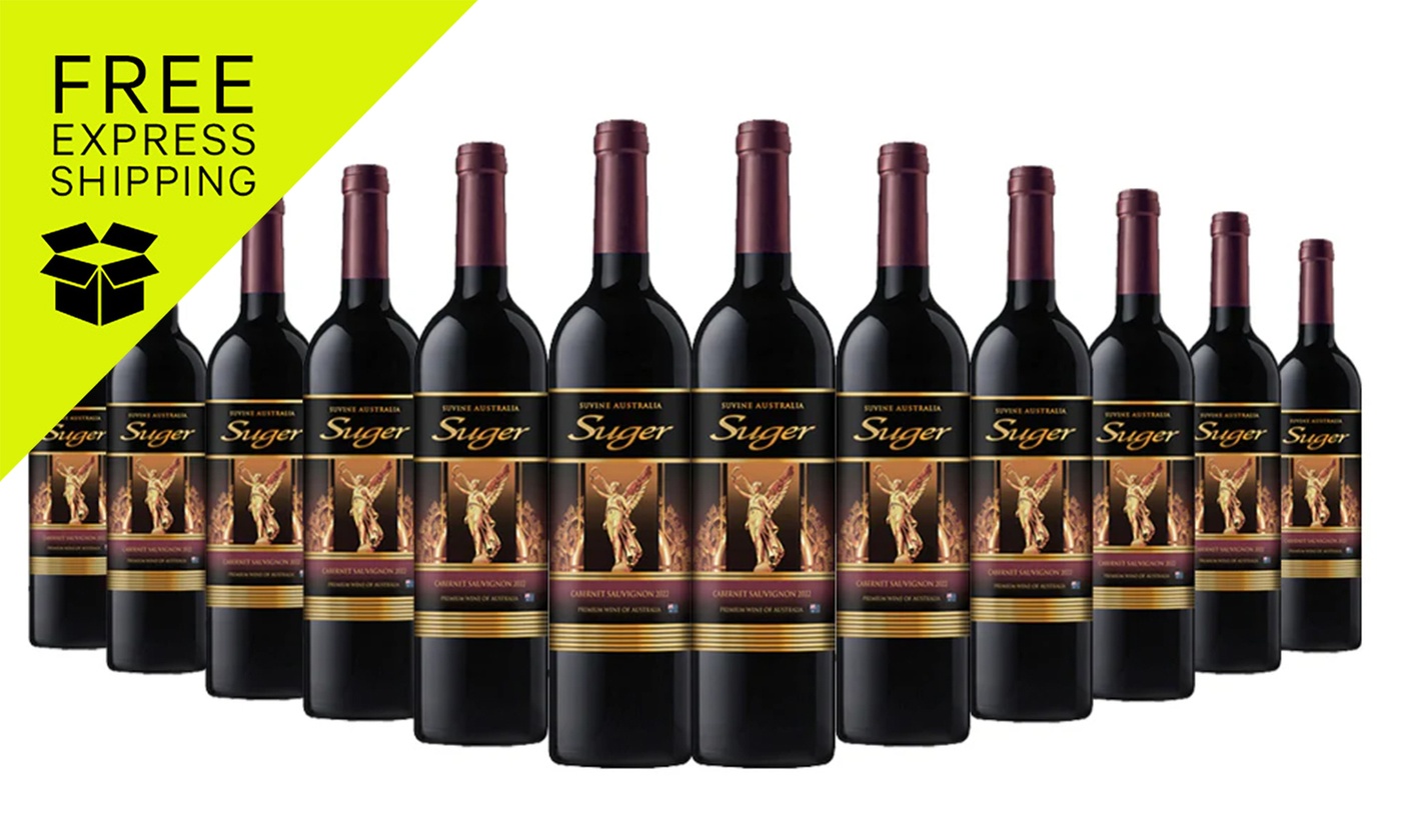 Suger Australian Cabernet Sauvignon 2022 – 12 Bottles