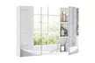 HomCom Arched Bathroom Mirror Cabinet in Two Styles - Image 3