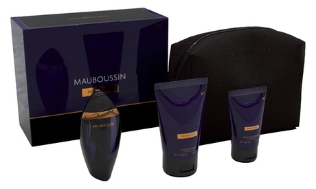 Coffret eau de parfum Private Club de Mauboussin 100ml pour homme