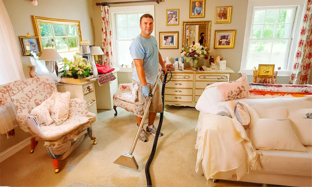 Professional Carpet Cleaning for 2 or 3 Bedrooms with Non-Toxic, Eco-Friendly Cleaning Products (Up To 78% Off) - Primary Image