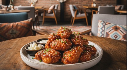 Für 1 Person: Korean Fried Chicken Menü nach Wahl - Van Lee