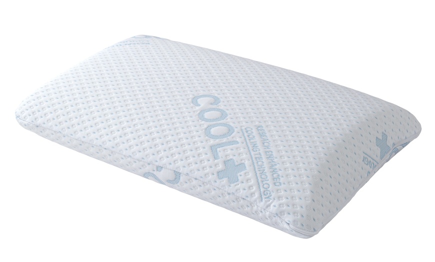 Image 3: Almohada de espuma viscoelástica con funda refrescante, de Sampur