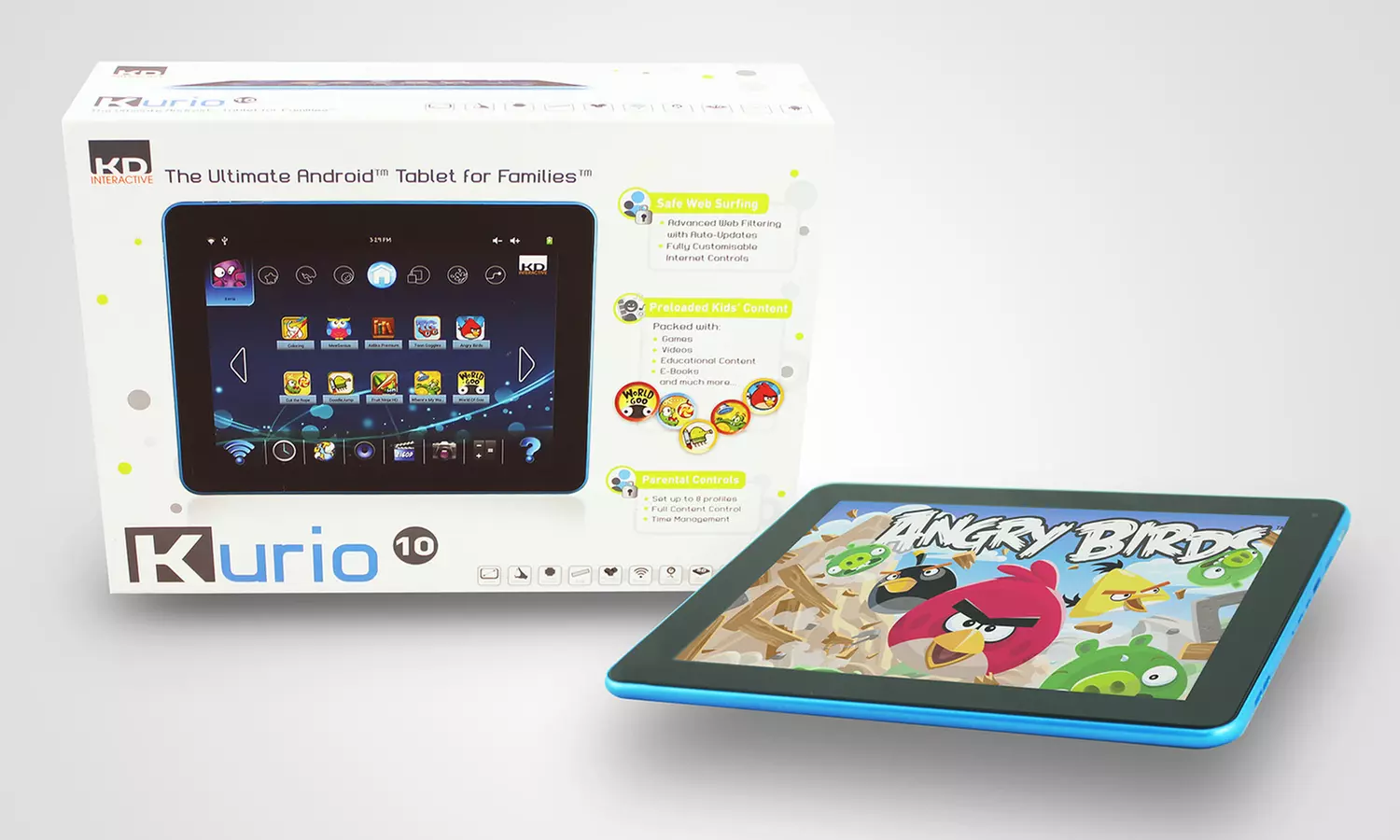 Kurio Kids' Android Tablets: 7'' (£29.99) or 10'' (£39.98) (Up to 68% Off) - Primary Image