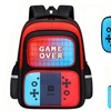 Image 3: 3-Piece Gamer School Backpack Set; Water-Resistant and Spacious Design