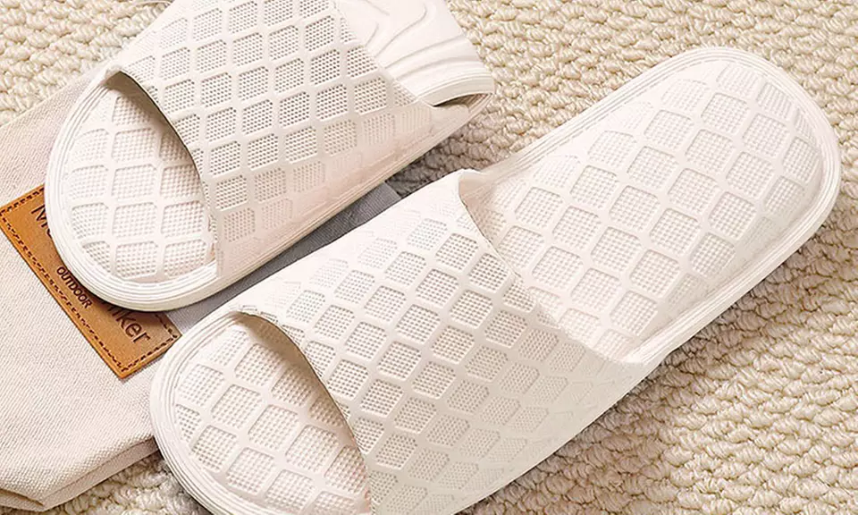 Non-Slip Shower Sandals Unisex Bathroom Slippers Indoor Home Beach Shoes