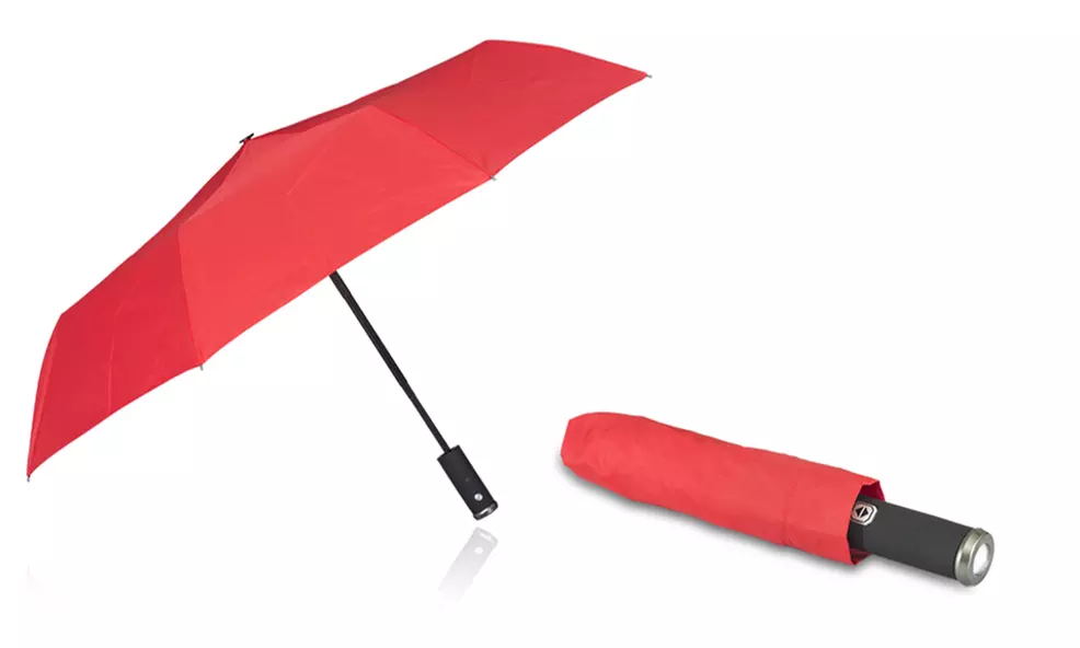 Heavy-Duty Umbrella with Flashlight Torch Handle - Image 4