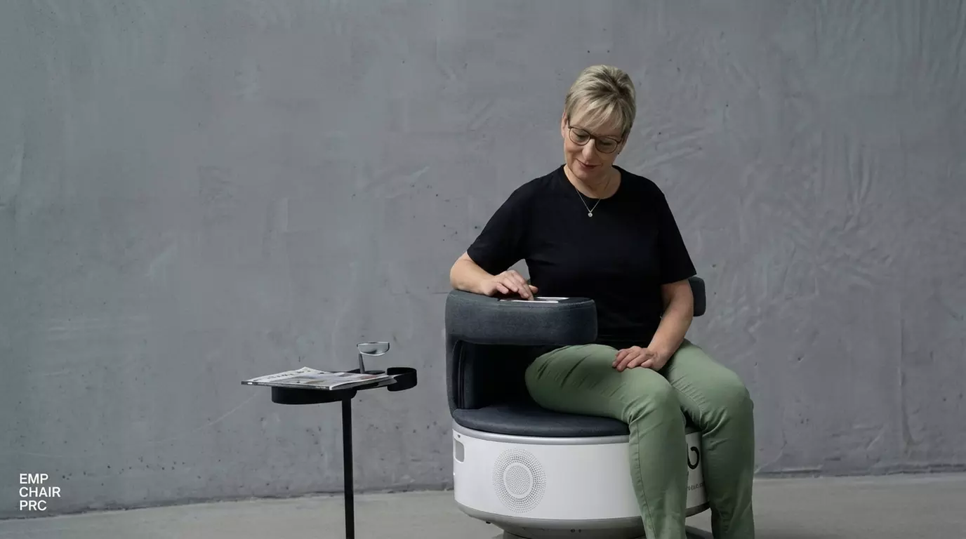 Beckenbodentraining mit dem EMP Chair PRO für 1-2 Personen