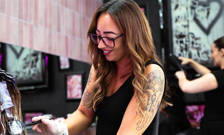 Image 3: Up to 46% Off on Salon - Hair Colour / Highlights - Roots at That Glam Bar