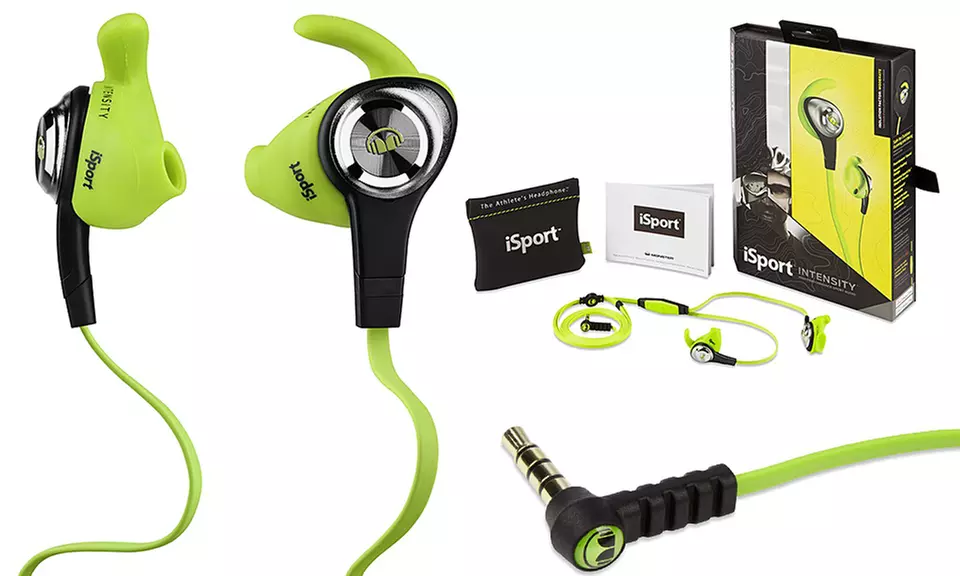 Monster iSport Intensity Sweat-proof and Antimicrobial In-Ear Headphones - Primary Image