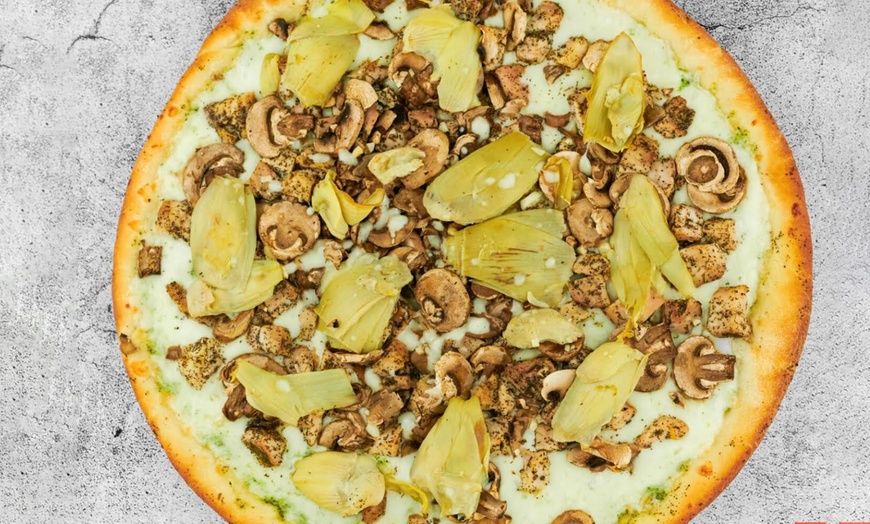 Image 8: $25 or $50 to Spend on Food and Drinks or Two Large 14-Inch Pizzas