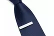 Gentleman Men Metal Simple Necktie Tie Bar Clasp Clip Clamp Pin Party Wedding - Second Medium