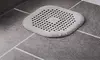 2 Pack Drain Hair Catcher Square Hair Drain Cover with Suction Cup