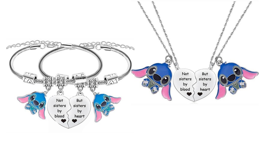Image 13: Stitch-Inspired Friendship Necklaces and Bracelets