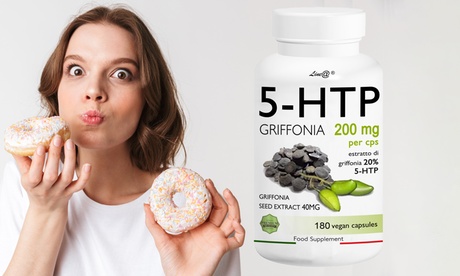 Fino a 360 compresse di 5-HTP Griffonia Line@ per trattare problemi di ansia, insonnia, stress e appetito