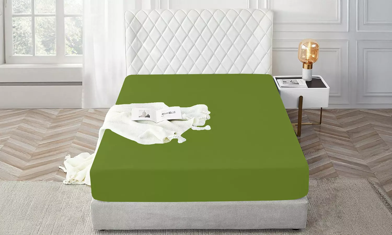 Lenzuolo sotto in cotone Jersey