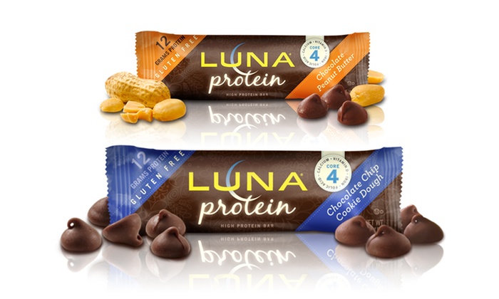 Luna Protein Bars 24 Pack Groupon 9157