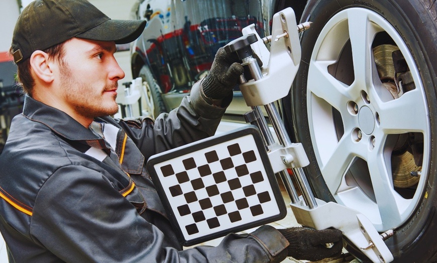 Image 2: 4 Tires Installation + Complementary Tire Quotation or Rotation & More