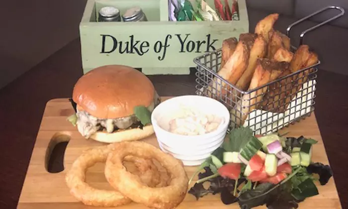 Two-Course Meal with Optional Wine or Beer for Two or Four at The Duke of York - Primary Image