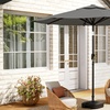Image 2: Rotatable Solar Lighting Garden Umbrella with Fillable Base
