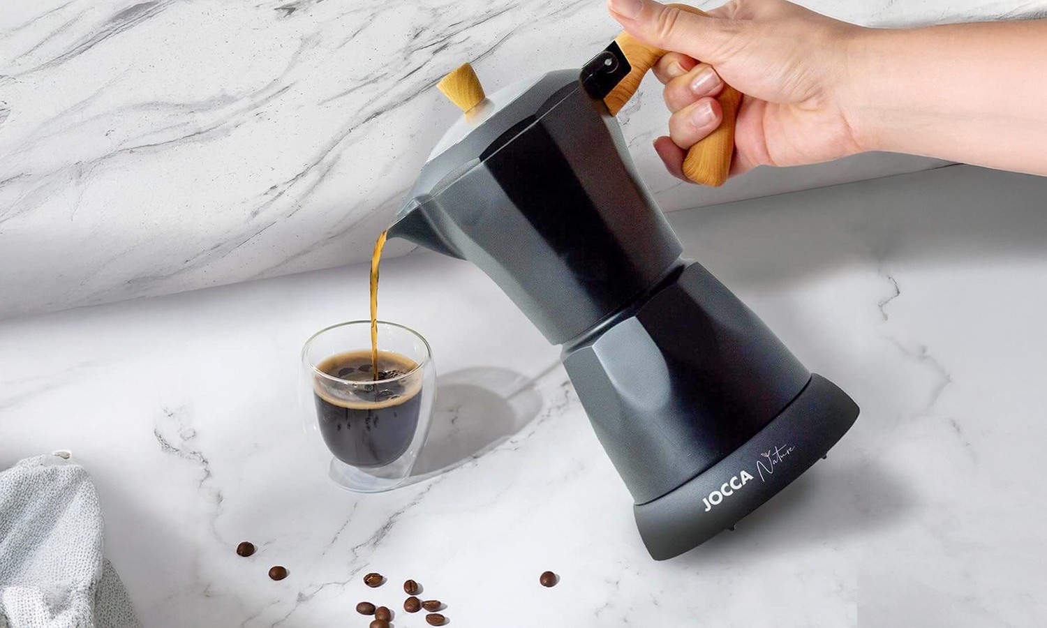 Jocca elektrische Espresso-Kaffeemaschine