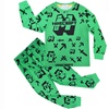 Image 3: Two-Piece Minecraft Inspired Kids' Pyjamas Set 