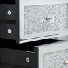 Image 2: One or Two Mirrored Three-Drawer Bedside Tables