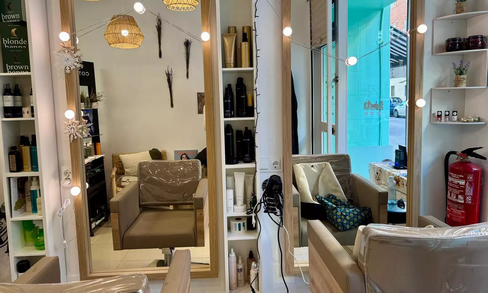 Experiencia, tratamiento o coloración capilar ecológica para 1 persona