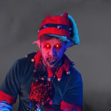 Creepy Elf Santa's Nightmare Haunted Trail