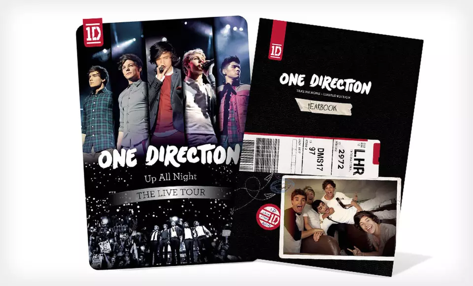 $27.99 for a One Direction CD and DVD Bundle ($39.96 List Price). Free Shipping and Returns. - Primary Image