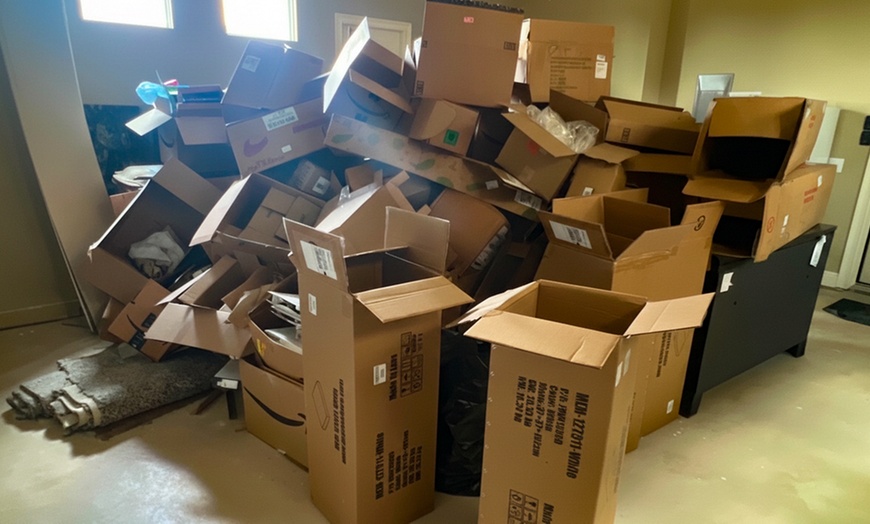 Image 3: Declutter with ¼ Truck Junk Removal for Furniture, Household, & More