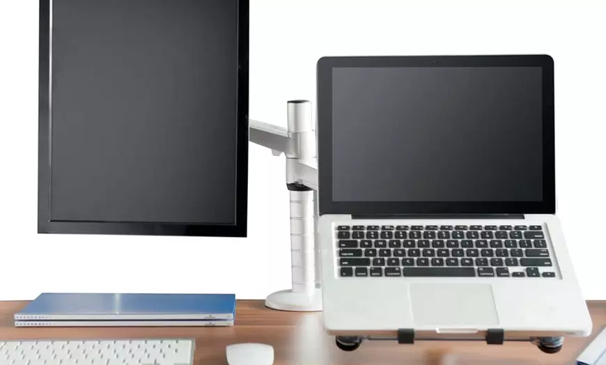 Image 22: FREE SHIPPING – Dual Monitor, Laptop & Tablet Mounts – Massive Savings