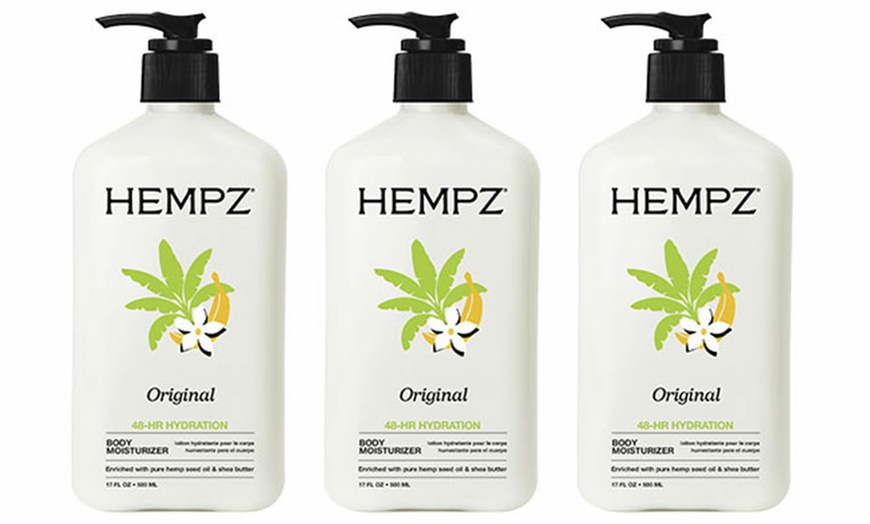 Image 15: Hempz Herbal Body Moisturizer Lotion 17oz each (2 or 3 Pack) 