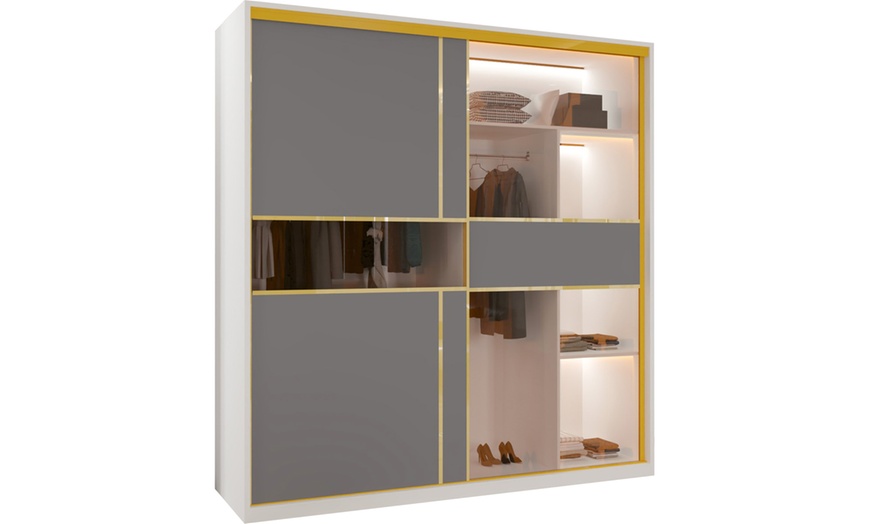 Image 16: Sliding Wardrobes 4U Sliding Double Door Wardrobe
