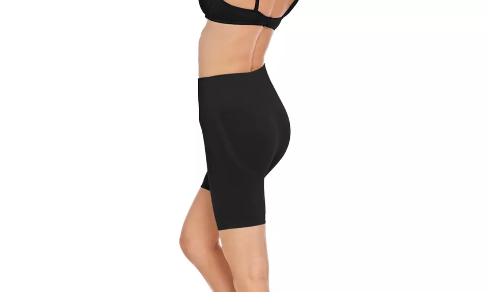 3-Pack of Women's High-Compression Long-Leg Shapers - Second Medium