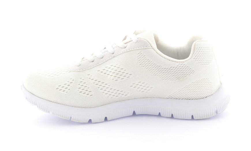 Image 13: Ladies' Lightweight Mesh Trainers