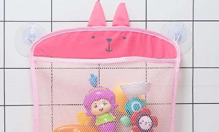 Image 9: Bathroom Toys Storage Bag