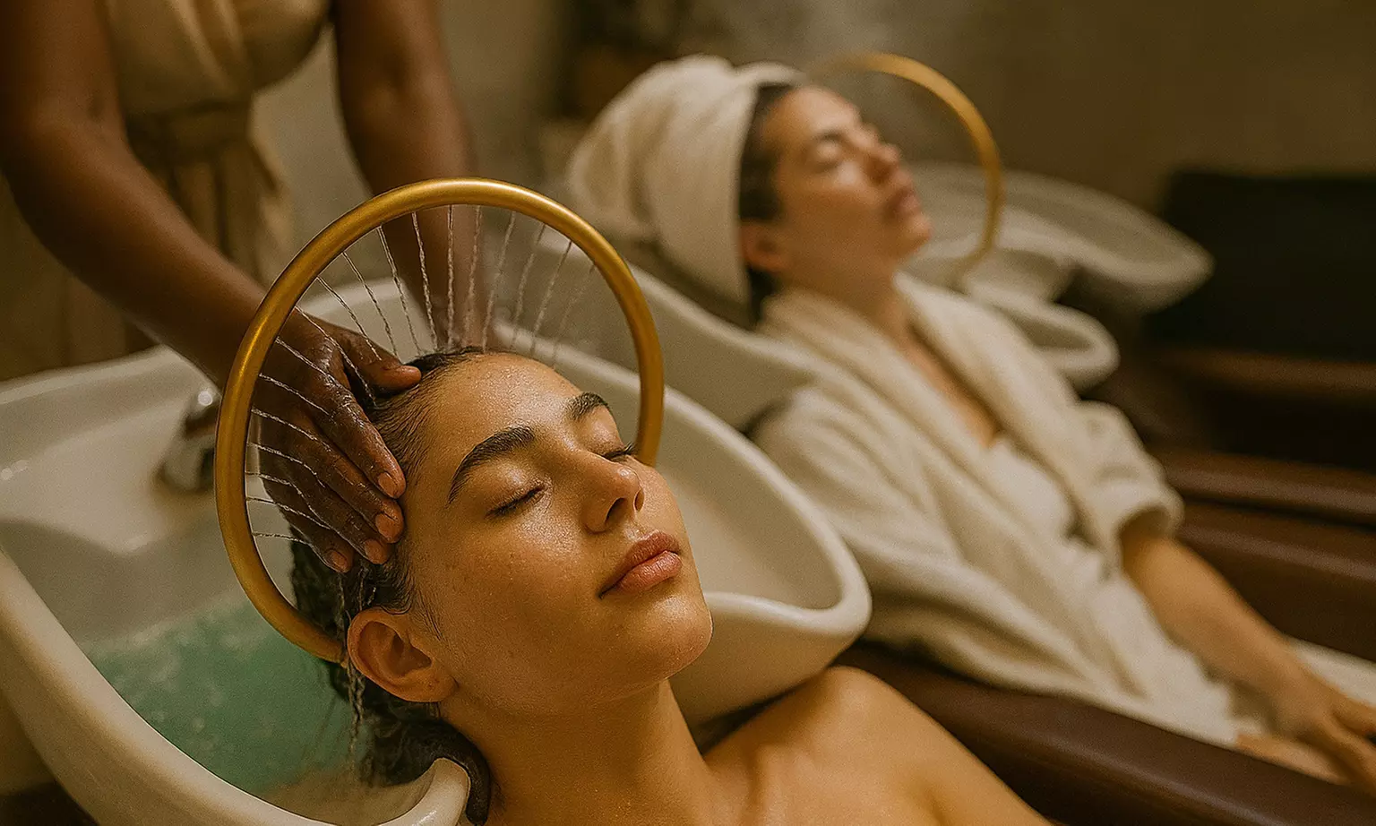 Get 50-Minute Custom Head Spa Treatment: Neck, Shoulder, Arm Massage with Essential Oil -50% Off - Primary Image