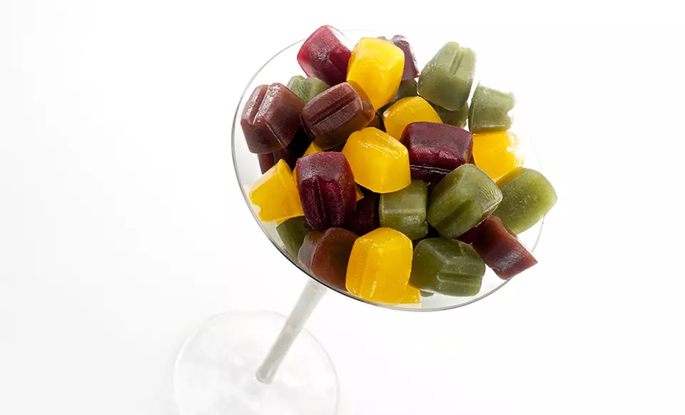 4-Flavor Variety Pack of LifeIce Bite-Size Popsicles  - Second Medium