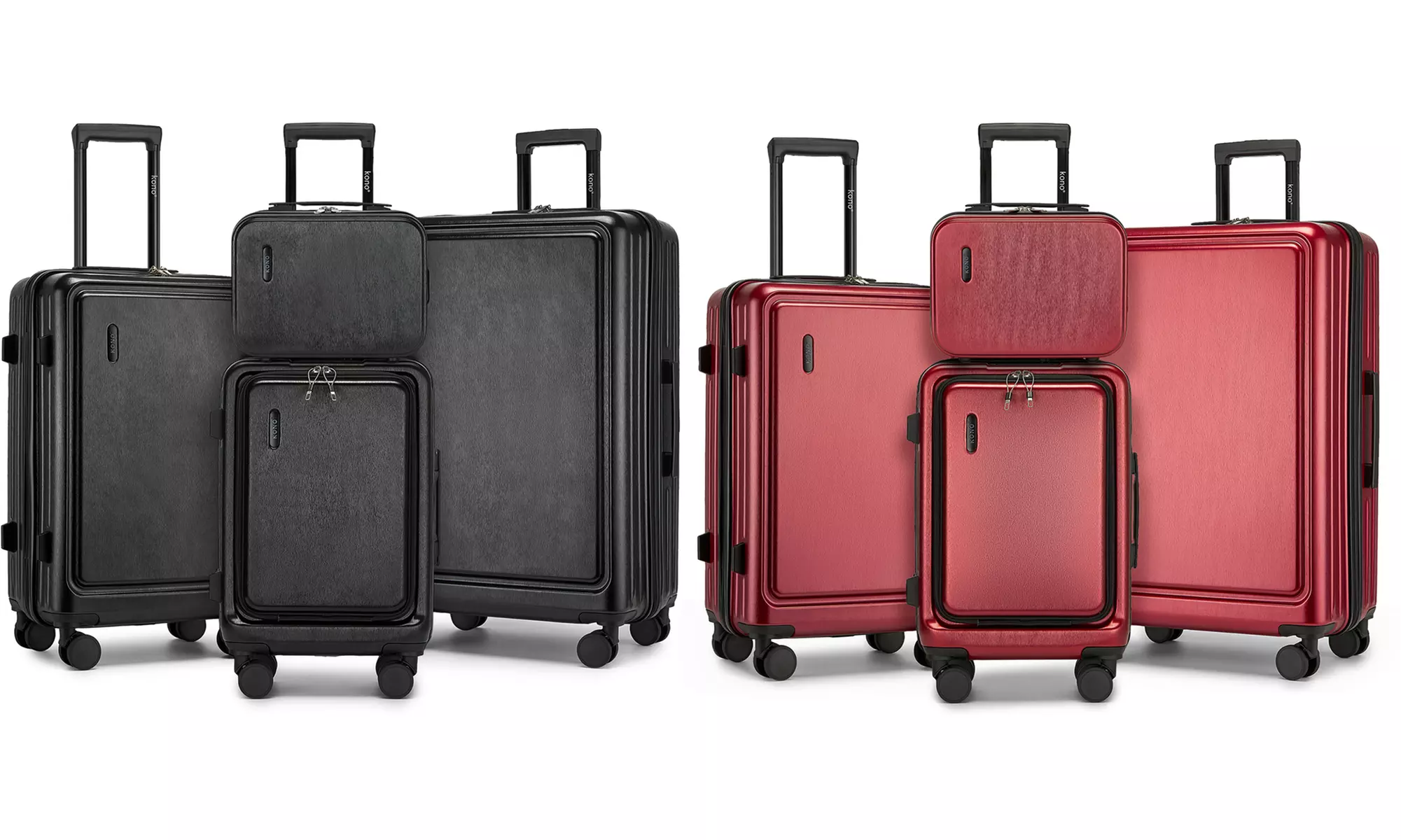 Valise unique ou ensemble de 4 valises rigides, couleur au choix, livraison incluse - Primary Image