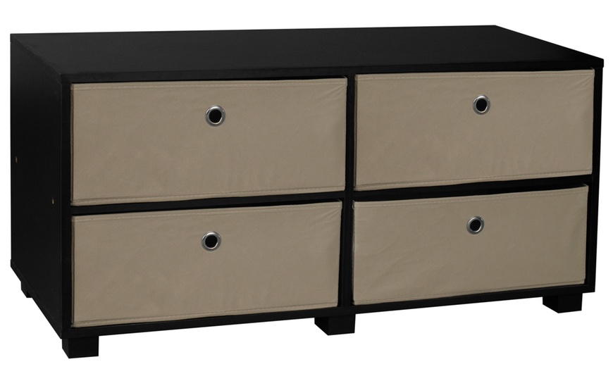 Image 13: TV Stand with Optional Drawers