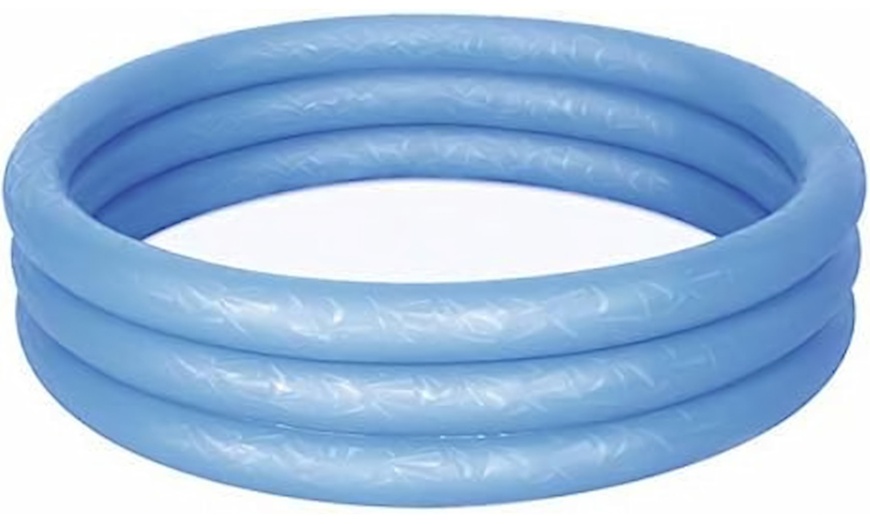 Image 10: Kinderzwembad met opblaasring van Bestway
