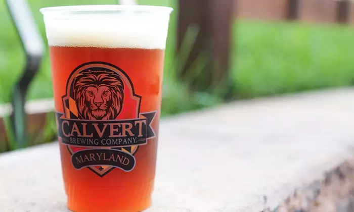 Beer-Tasting Flights and Growlers at Calvert Brewing Company - Upper Marlboro (Up to 37% Off). Two Options. - Primary Image