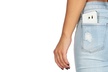 CG Jeans Mid-Waist Distressed Ripped Jeans or Raw Hems - Second Medium