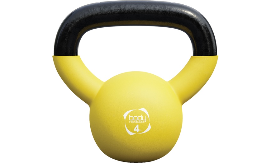 Image 2: Body Revolution Neoprene Kettlebells