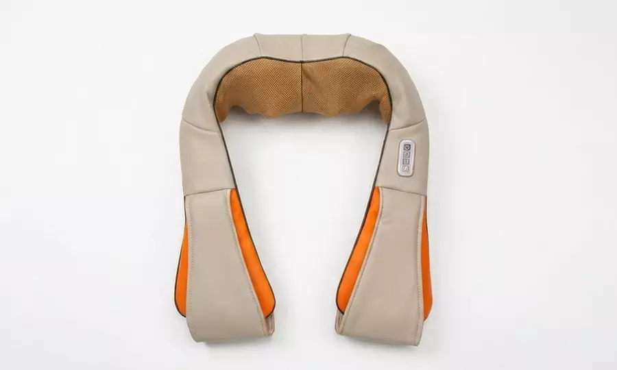 Masajeador eléctrico con función calor y masaje bidireccional