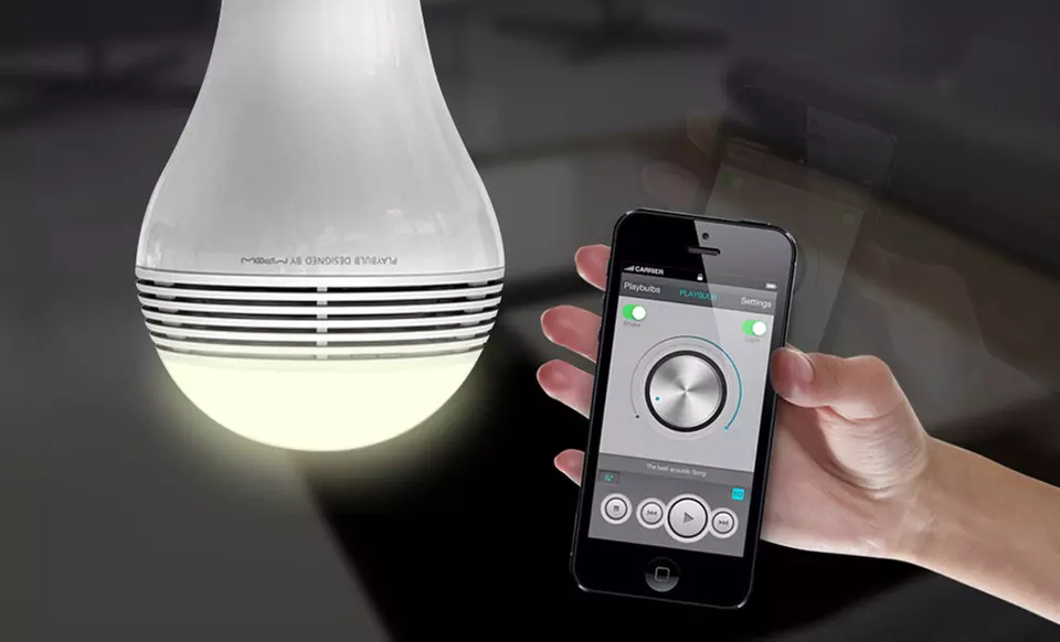MIPOW PLAYBULB Bluetooth Smart LED Speaker Light Bulb - Second Medium