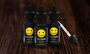 Happy Hemp CBD Oil Tinctures - MCT Oil and Hemp Oil Happy Hemp CBD Oil Tinctures - MCT Oil and Hemp Oil