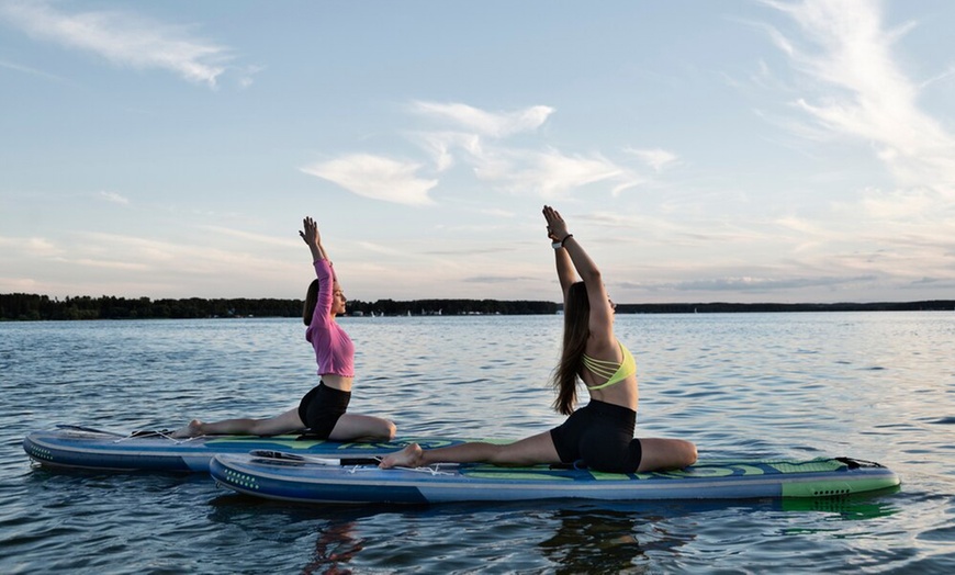 Image 9: Experiencia de SUP yoga o pilates de 1 hora para 1 o 2 personas