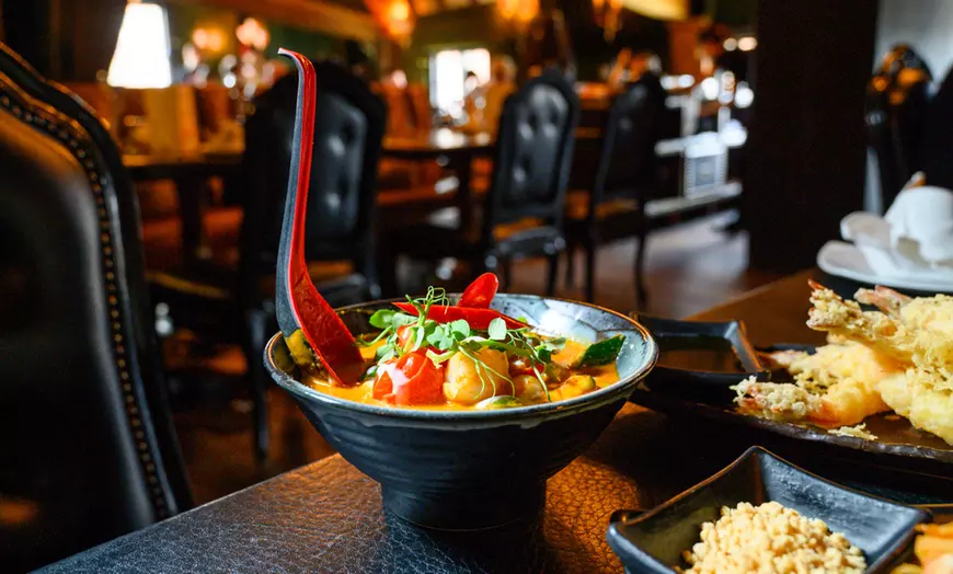 Image 1: The Crazy Bear | Thai 12-Plate & Drinks | Beaconsfield & Stadhampton