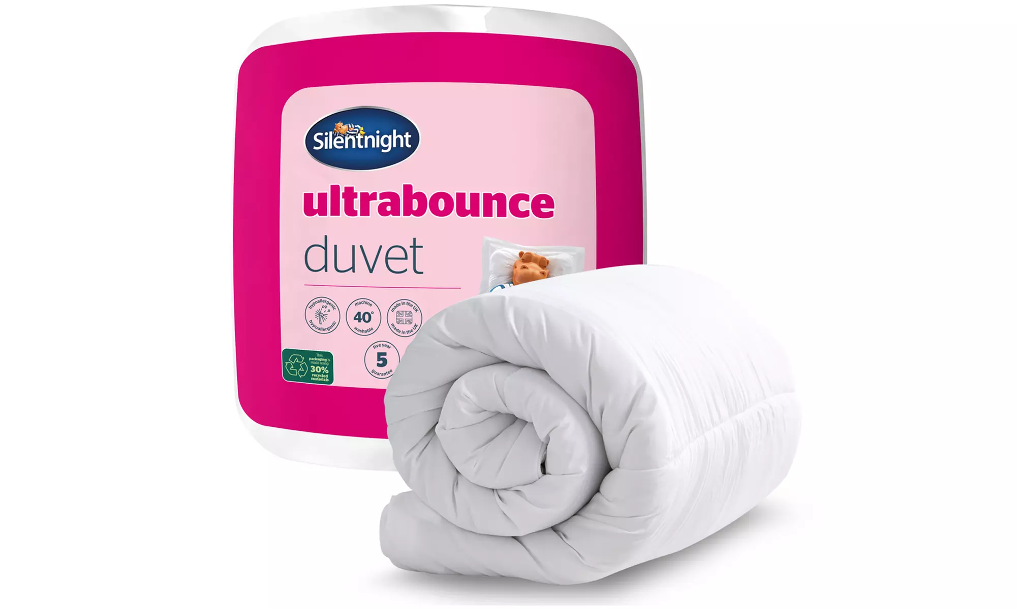 Silentnight Ultrabounce 10.5 or 13.5 Tog Duvet